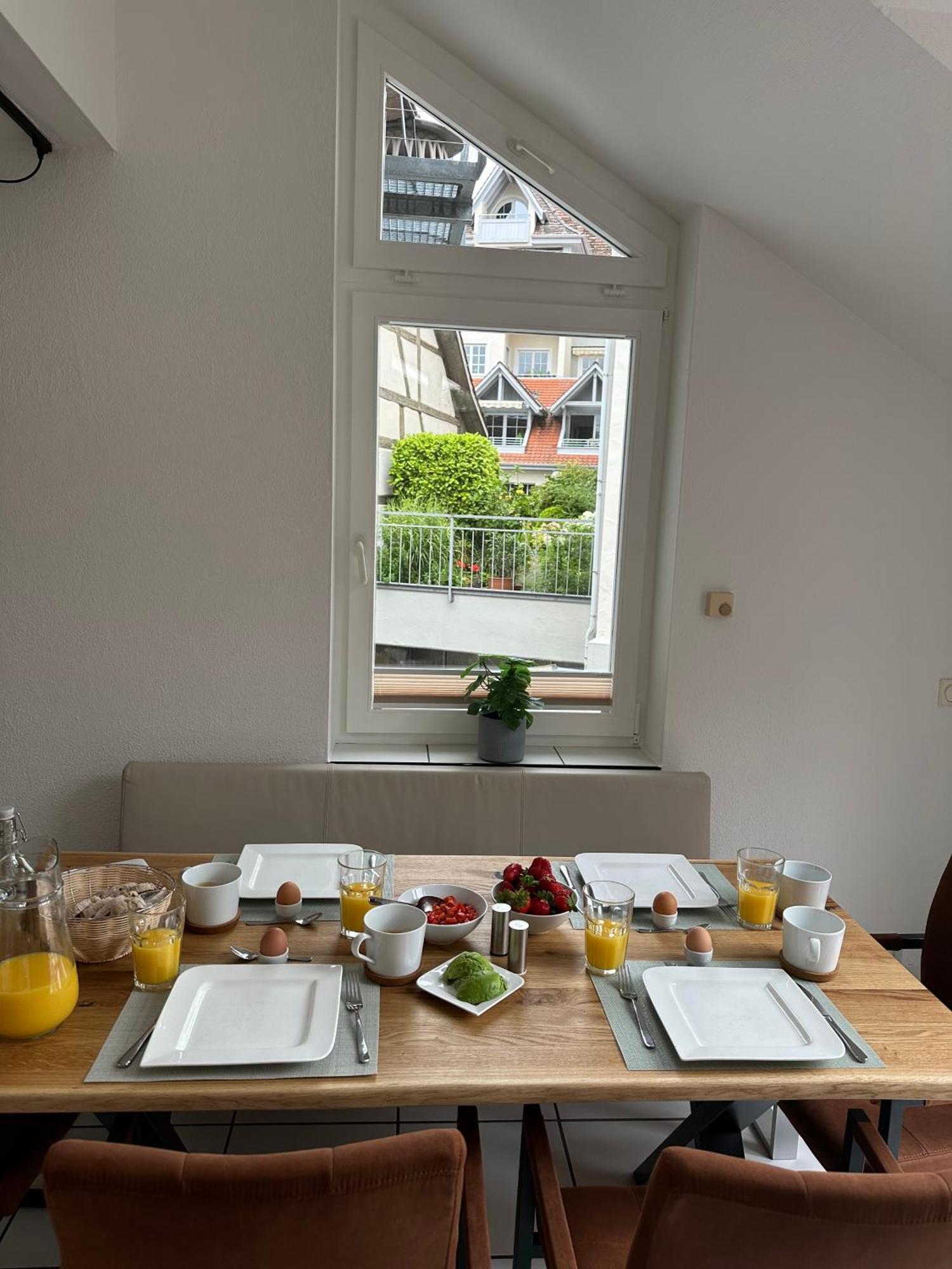 Ferienwohnung Stadtgarten Radolfzell am Bodensee Bagian luar foto